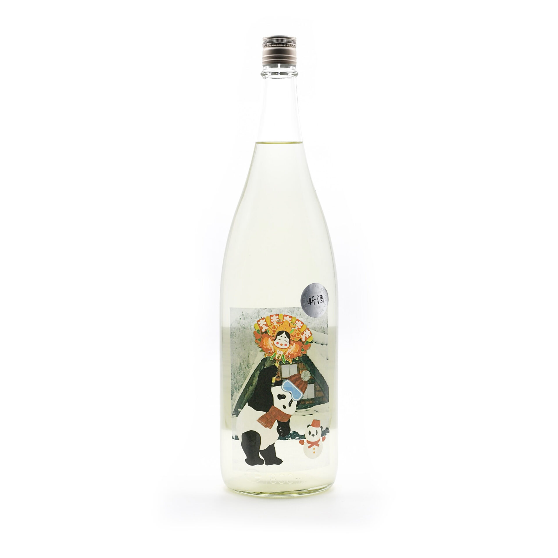 からくち純米無濾過生新酒 Snow Panda☆ R4BY - 御代桜醸造株式会社